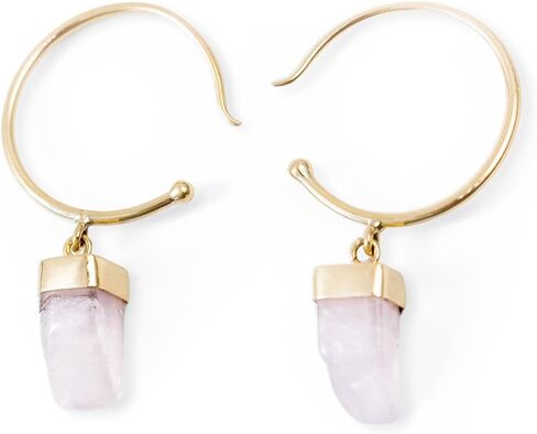 AYANA Healing Crystal Earrings for Women - Handmade Drop Earrings with Ethically Sourced Authentic Gemstones | Birthstone Jewelry for Women Trendy in Saudi Arabia