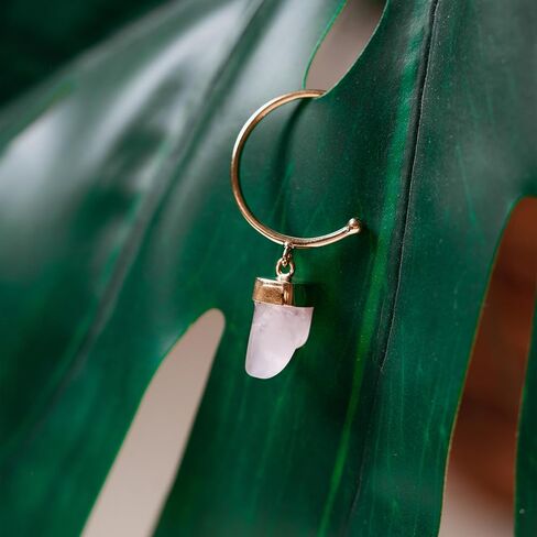AYANA Healing Crystal Earrings for Women - Handmade Drop Earrings with Ethically Sourced Authentic Gemstones | Birthstone Jewelry for Women Trendy in Saudi Arabia