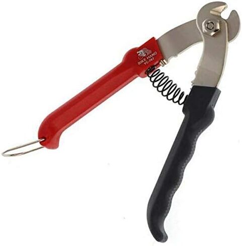 Bikehand Heavy Duty - Stainless Steel Cable Wire - Cutter Scissors Repair Tool - Bike Bicycle Brake Shifter MTB Cable, Small Hard Wire - Crimper - Very Clean Cut in Saudi Arabia