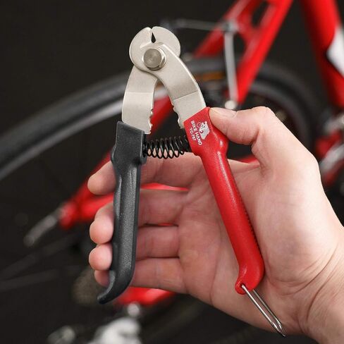 Bikehand Heavy Duty - Stainless Steel Cable Wire - Cutter Scissors Repair Tool - Bike Bicycle Brake Shifter MTB Cable, Small Hard Wire - Crimper - Very Clean Cut in Saudi Arabia