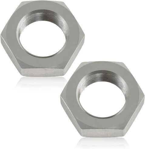 2Pcs Rear Axle Nuts for Yamaha Banshee 350 Blaster 200 Grizzly 125 Replace#:90170-33011 in Saudi Arabia