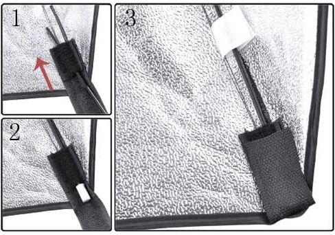 طقم إضاءة صور مستمر كبير بقدرة 2400 وات مقاس 28 بوصة × 20 بوصة + ضوء شعر بذراع ذراع مع كيس رمل من Kaezi in Kuwait