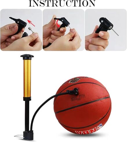 Kenkio 12 Pieces Ball Pump Needle Set Needle Nozzle Adapter Needle Inflator Kit in Kuwait