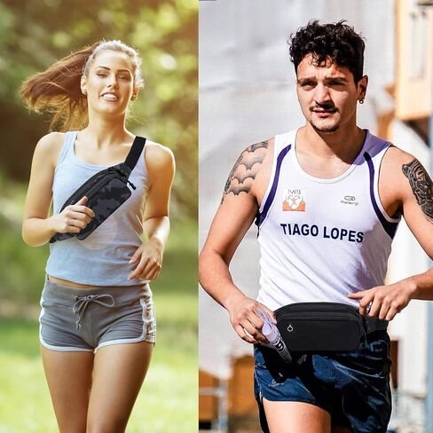 Outdoor Sports Small Waist Bag Men Women Casual Cycling Bag Running Fanny Pack Camo in Saudi Arabia