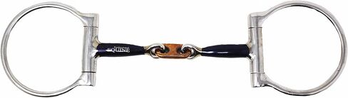 CHALLENGER SS Dee-Ring 5" Sweet Iron Copper French Link Double-Jointed Snaffle Horse Bit 35671B in Saudi Arabia
