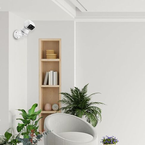 حامل حامل قابل للتعديل متوافق مع كاميرا Eufy Security Indoor Cam S350 (أبيض) in Kuwait