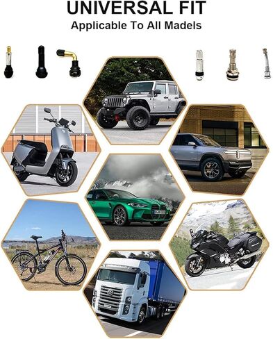 5 قطع من أغطية جذع صمام إطارات حرب النجوم، أغطية إطارات معدنية تناسب جندي العاصفة، أغطية صمامات عالمية مقاومة للتآكل للسيارات والشاحنات والدراجات النارية وسيارات الدفع الرباعي والدراجات، أغطية صمامات إطارات - أسود in Kuwait