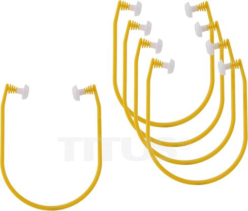 Titus Silicone U-Band - Over Ear Reusable Banded Ear Plugs 28 NRR CE 352-1 ANSI S3.19 (2) in Saudi Arabia