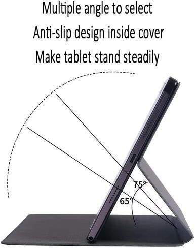 غطاء حماية قابل للطي متوافق مع جهاز CHUWI HIPAD XPro مقاس 10.5 بوصات يعمل بنظام Android وغطاء حماية من جلد البولي يوريثان (لا يناسب أجهزة Hipad وHipad x 10.1 وHipad Plus 11 بوصة) in Kuwait