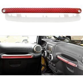 Copilot Grab Bar Trim Cover for 2011-2017 Wrangler JK JKU Passenger Seat Grab Handle Cover (Silvery)