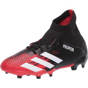 adidas Predator Men's 20.3 Firm Ground Soccer Shoe, White/Gold Metallic/Black, 13 US in Saudi Arabia
