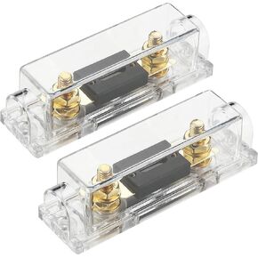 in-Line ANL Fuse Holder 0/2/4 Gauge AWG with 250Amp ANL Fuse Gold-Plated (1 Piece)