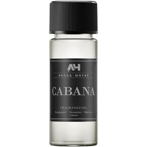 Cabana Essential Oil Scent 20ml - Ritz Carlton Scent Diffuser Oil - Home Luxury Scents - Spicy Bergamot, Botanical Jasmine, Fresh Marine - Inspired by The Ritz Carlton Hotel - Hotel Difusor Aroma