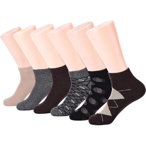 Mio Marino Mens Low Cut Ankle Socks - Premium Moisture Control - Cotton Cushioned with Arch Support in Kuwait