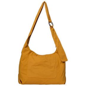 Thread Wallets Mini Slouchy Bag for Women - Crescent Sling Purse with Adjustable Strap & Zip Pocket, Unstructured & Foldable