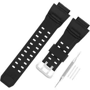 Men's Resin Strap Compatible for 20mm Casio G-Shock 10455201 GW9400 GW-9400 RANGEMAN GW-9200 GW-9300 G-9400 Ladies outdoor work waterproof watch band wrist strap with buckle