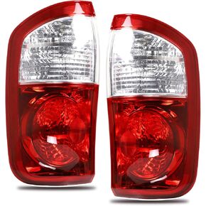 Tail Light Compatible With 2004 2005 2006 Toyota Tundra Crew & Double Cab Pickup Rear Light Taillight Left Driver Outer Side Replace TO2800153 815600C040