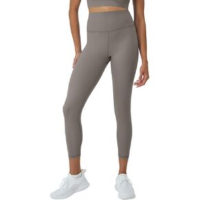 Hanes Women's Moves Leak Protection 7/8 Leggings with Built-in Underwear, Moisture-Wicking & Odor Control, 25" Inseam
