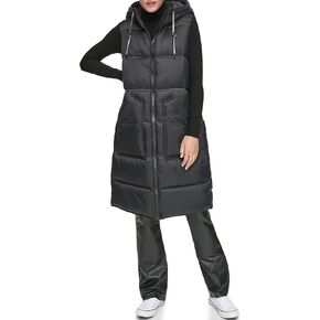 Marc New York by Andrew Marc Women's Kerr Long Quilted Puffer Vest