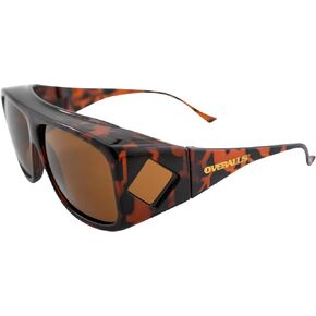 Overalls Sunglasses with Polarized Tortoise and Brown Lens in Saudi Arabia