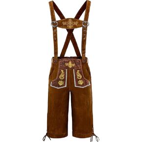 Lederhosen Men,Oktoberfest Outfits Men,Lederhosen,October Festival Costume For Men,Brown