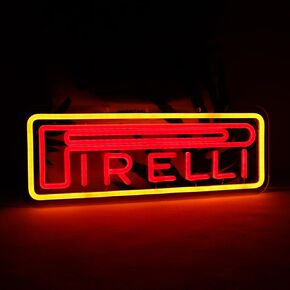 WonderfulLife Goodyear Neon Sign for Tire Shop Auto Service or Garage Decor,Led Lights for Bar Man Cave Wall Decor,Bright Light of Automotive Supplies Store Display,5V USB Powered Easy Hanging.