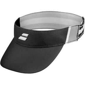 Babolat Elastic Visor Black Peaked Cap, black, One size