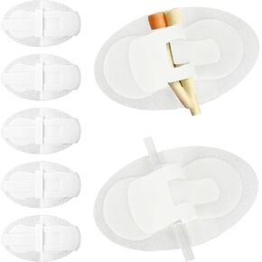 Xindojuz 5 PCS أجهزة تثبيت القسطرة Foley ، وتوفير القسطرة ذاتية اللصق جهاز تثبيت الشريط القسطرة ، قسطرة الساق ملصق حامل الحزام الساق ل PEG/G/J أنبوب التغذية