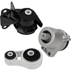 3PCS Engine Front Right Motor Mount Transmission Mount and Rear Torque Strut Mount Set Compatible for Mazda CX-7 2.3L 2007-2012, CX-7 2.5L 2010 2011 2012