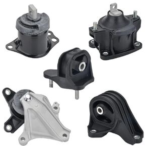 Engine Motor and Transmission Bracket Kits Compatible with Honda Accord 2.4L 2013 2014 2015 2016 2017 Motor Engine & Trans Mount Set 5PCS Replace # A65040 A65054 A65068 A65071 A65072