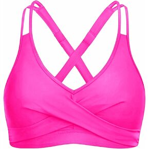 Women's Underwire Bikini Top - Twist Front Bathing Suit Top 2025 Push Up Swimsuit