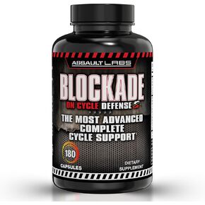 Blockade, Blend of Milk Thistle,Saw Palmetto,cordyceps,Lion's Mane,L Glutathione,COQ10,Magnesium and Others for Complete Cycle Support,Liver Health and Immune Support