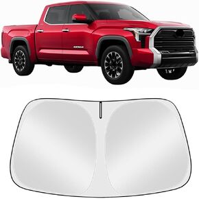 Front Windshield Sun Shade Custom Fit for 2024-2025 Le-xus TX TX350/500h/550h+, Block UV Rays Foldable Sunshade Sun Visor Accessories