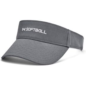 Under Armour Womens UA Blitzing Softball Visor - Adjustable with Sweatband OSFM