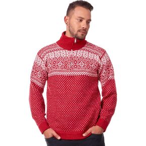 Norwegian Alpaca Sweater for Men - Christmas Pullover
