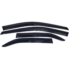 Window Visors Compatible with 2012 2013 2014 2015 2016 2017 Toyota Camry Sedan，Rain Guards Sun Shields Window Deflector，Tape-On Mugen Style，4PCS