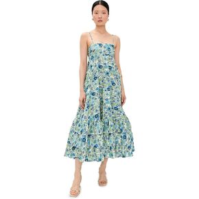 ALÉMAIS Women's Pam Tiered Midi Dress