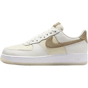 Nike Air Force 1 '07 LV8 Men's Shoes (FN5832-101, Sail/Coconut Milk/White/Khaki) Size 13