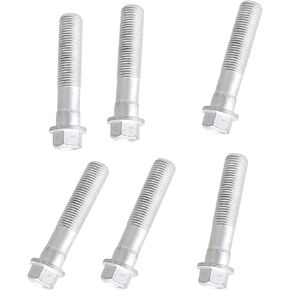6 PCS Front Wheel Hub Bolt Wheel Hub Mounting Bolts Kit 917-517 Compatible Replacement for Chevy Hummer 2000-2014