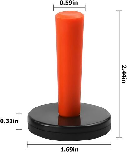 Car Wrap Magnet Holder, 4PCS Vehicle Window Tint Gripper for Sign Vinyl, Automotive Wrapping Crafts Sign Making Film Fix Aid Tool Set Accessories, Universal for SUV, Sedan, Truck (Orange) in Saudi Arabia