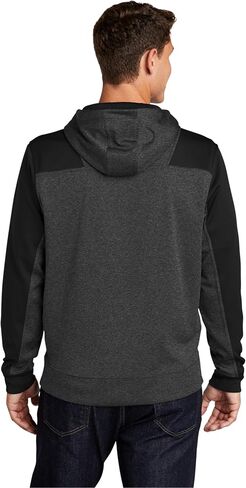 SPORT-TEK Men's Colorblock Tech Fleece 1/4 Zip in Kuwait