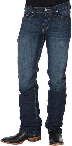 Cinch Men's Ian Western Bootcut Jeans Indigo 38W x 36L in Saudi Arabia
