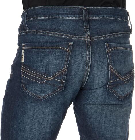 Cinch Men's Ian Western Bootcut Jeans Indigo 38W x 36L in Saudi Arabia