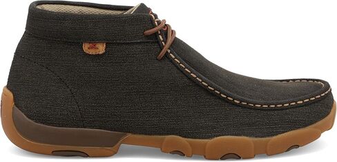 Twisted X Men's Chukka Driving Moc, Rubberized Brown, 8W in Kuwait