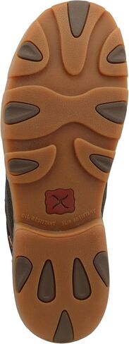 Twisted X Men's Chukka Driving Moc, Rubberized Brown, 8W in Kuwait