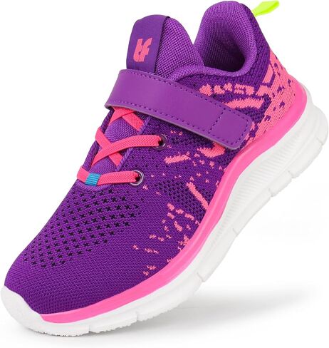 Tobfis Boys Girls Kids Arch Support Strap Athletic Running Tennis School Shoes Breathable Walking Sneakers Better for Flat Feet (Toddler/Little/Big Kid) in Saudi Arabia