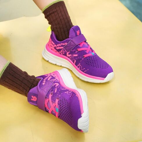 Tobfis Boys Girls Kids Arch Support Strap Athletic Running Tennis School Shoes Breathable Walking Sneakers Better for Flat Feet (Toddler/Little/Big Kid) in Saudi Arabia