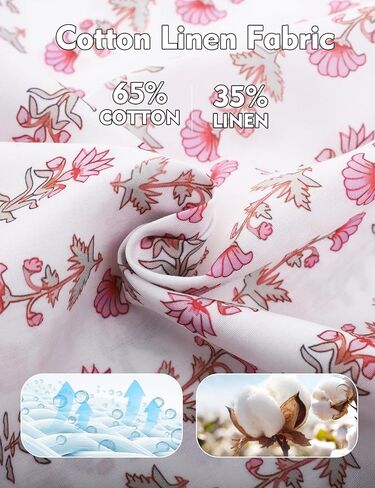 Flygo Nightgowns for Women Ruffle Sleeveless House Dresses Floral Print Sleep Dress Nightdress Sleepwear with Pockets in Saudi Arabia
