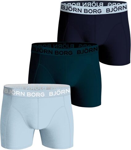 Bjorn Borg Men's Ess 3P Boxers - Black/Grey/Camo - XL in Saudi Arabia