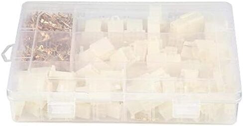 380pcs موصل الأسلاك التلقائية 2 3 4 6 دبوس 2.8 ملم الموصل الطرفي الأسلاك الكهربائية للذكور للسيارة والدراجة النارية والقارب in Kuwait